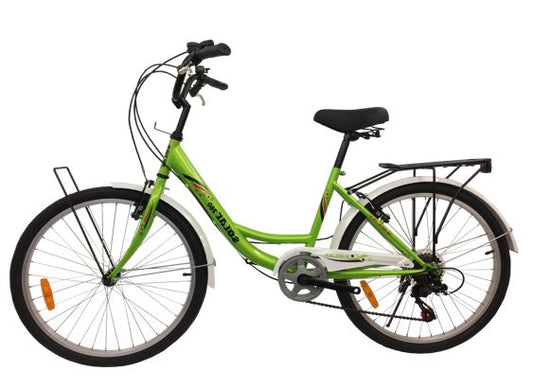 SOLAR 760 24" 淑女車-鐵架-6波-SHIMANO 變速 / SOLAR 760 24" LADY BIKE-STEEL-6SPD