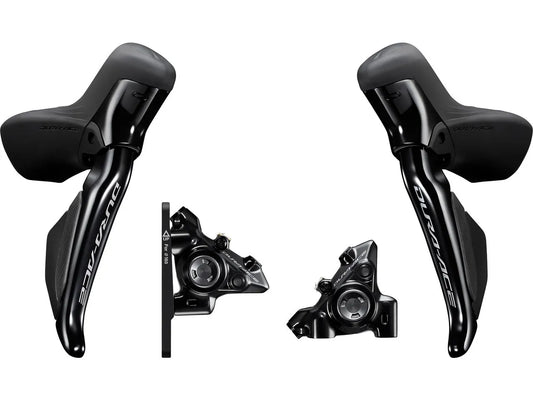 Shimano Dura Ace DI2 12速前/後碟制套裝-R9270 / Shimano Dura Ace DI2 Disc Brake Assembled Set-Front/Rear-R9270