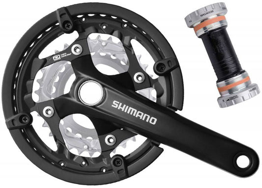 SHIMANO LX 十速三片鏈鉼-FC-T551 -170MM-44X32X24T / SHIMANO LX 10S CHAINWHEEL-FC-T551 -170MM-44X32X24T