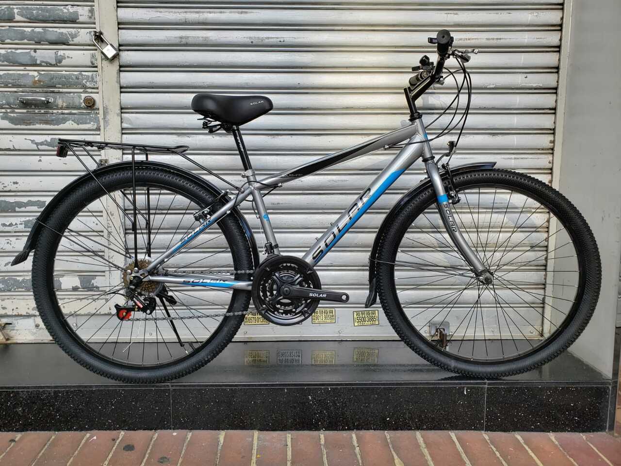 SOLAR K18 鋼架18波山地車-有泥檔有尾架-24" / SOLAR K18 STEEL MTB BIKE-24"