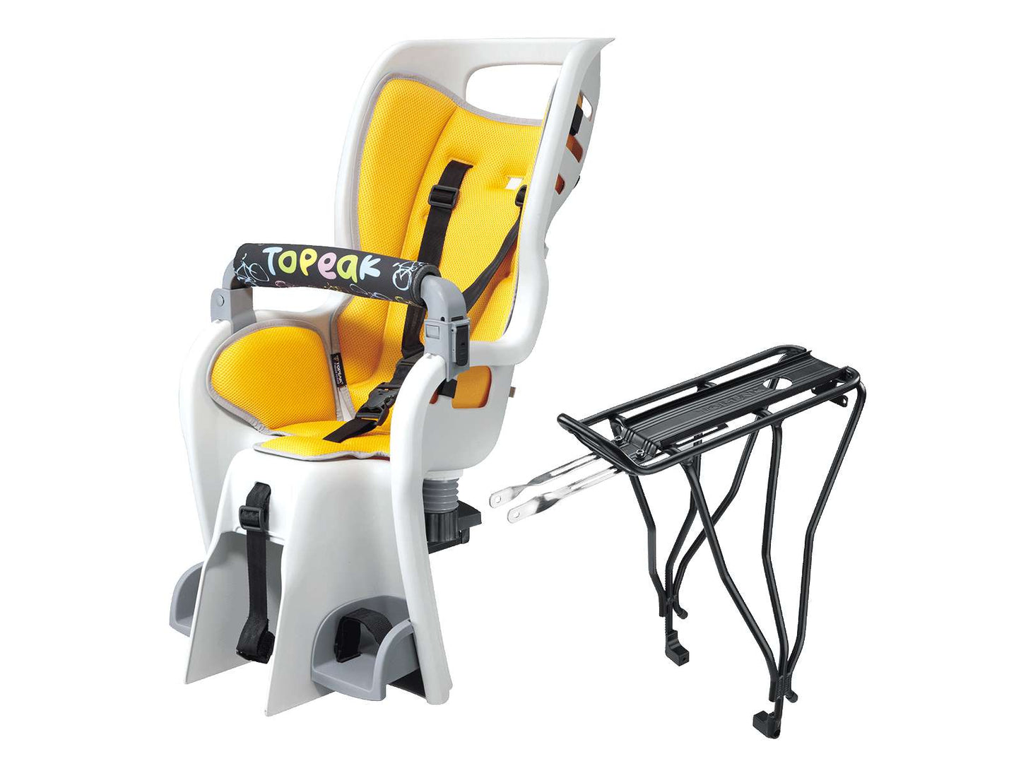 Topeak Babyseat II嬰兒坐椅連29"轆碟掣碼尾架 / Topeak Babyseat II W/29"  Wheel Disc Mount RacK