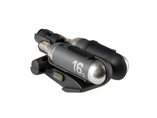 Topeak Nanomaster DF 壓縮氣咀連2支16G Co2筒 / Topeak Nanomaster DF with two 16g CO2 cartridges