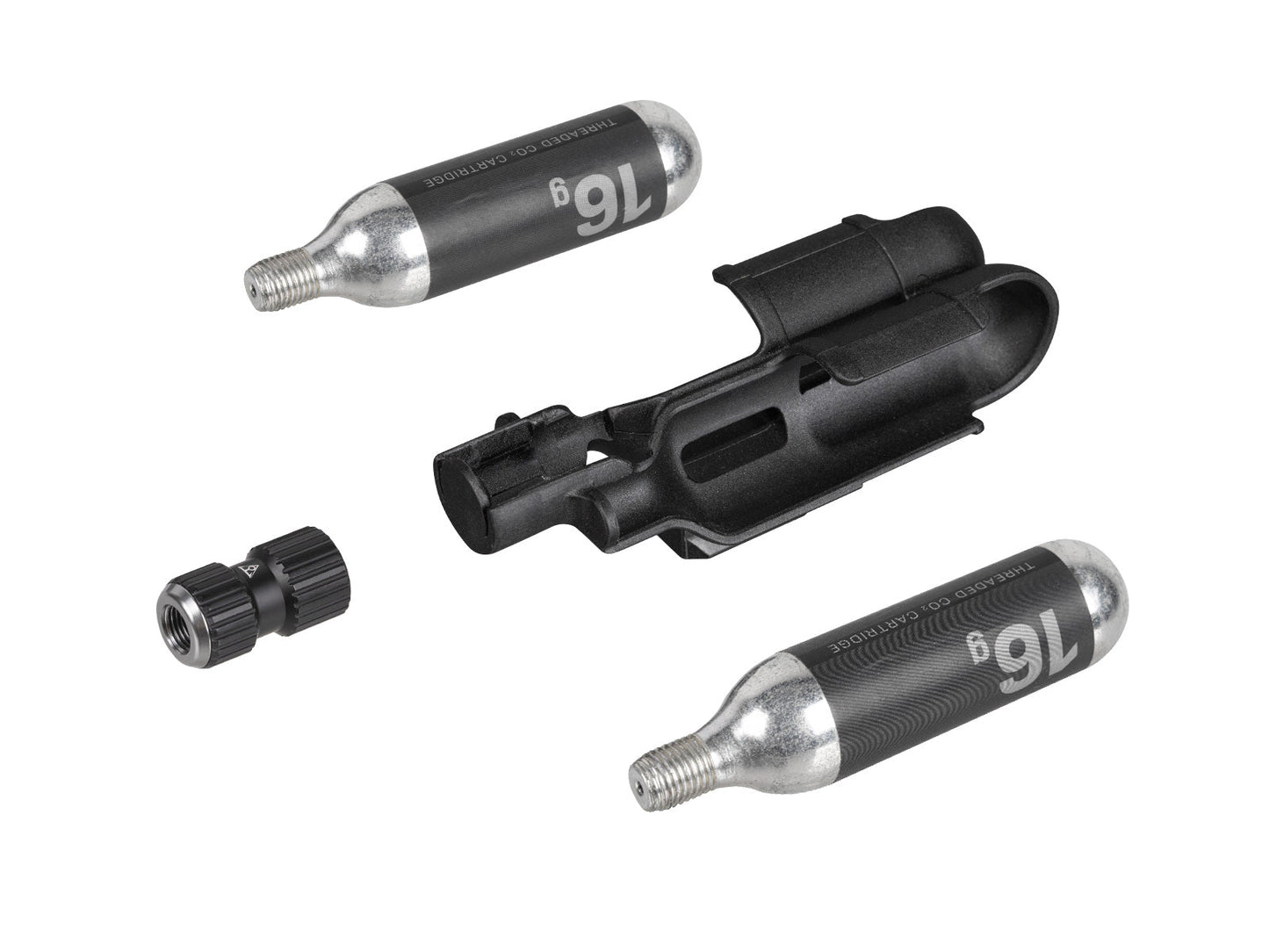 Topeak Nanomaster DF 壓縮氣咀連2支16G Co2筒 / Topeak Nanomaster DF with two 16g CO2 cartridges