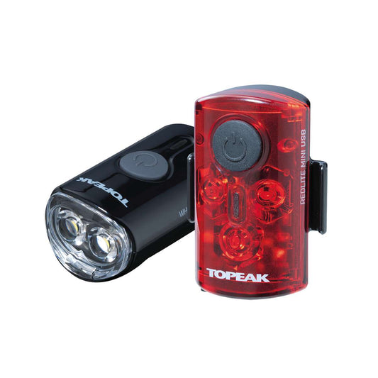 Topeak Combo Mini Usb 前後套裝燈 / Topeak Combo Mini Usb Light Set