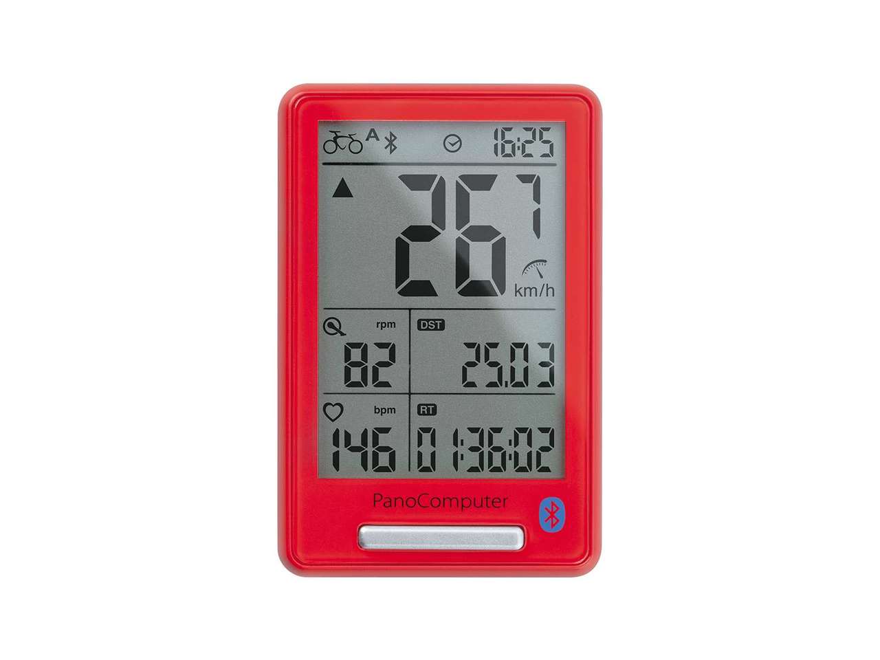 TOPEAK PANOCOMPUTER 藍牙,咪錶連速度感應器-紅色 / TOPEAK PANOCOMPUTER BLUETOOTH SMART CYCLE COMPUTER