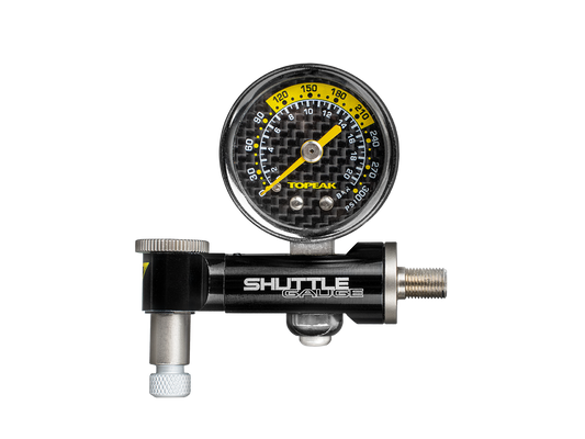 Topeak Shuttle Gauge 旋轉頭聰明氣壓磅錶 / Topeak Shuttle Gauge