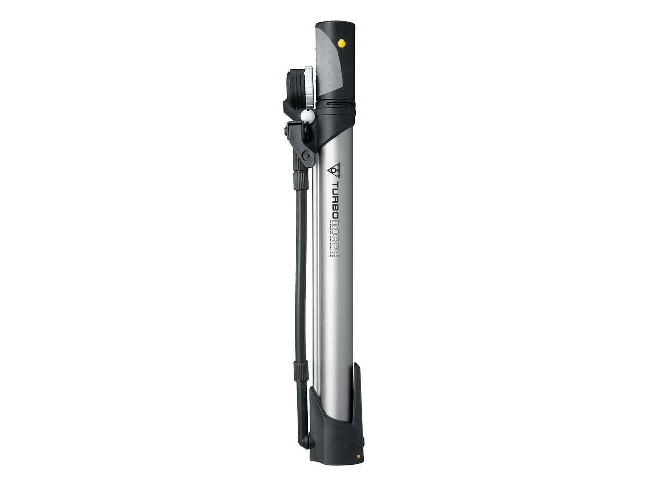 TOPEAK TURBO MORPH G 有氣壓錶手泵-160PSI-TTM-DG / TOPEAK TURBO MORPH G PUMP W/ANALOG GAUGE~TTM-DG
