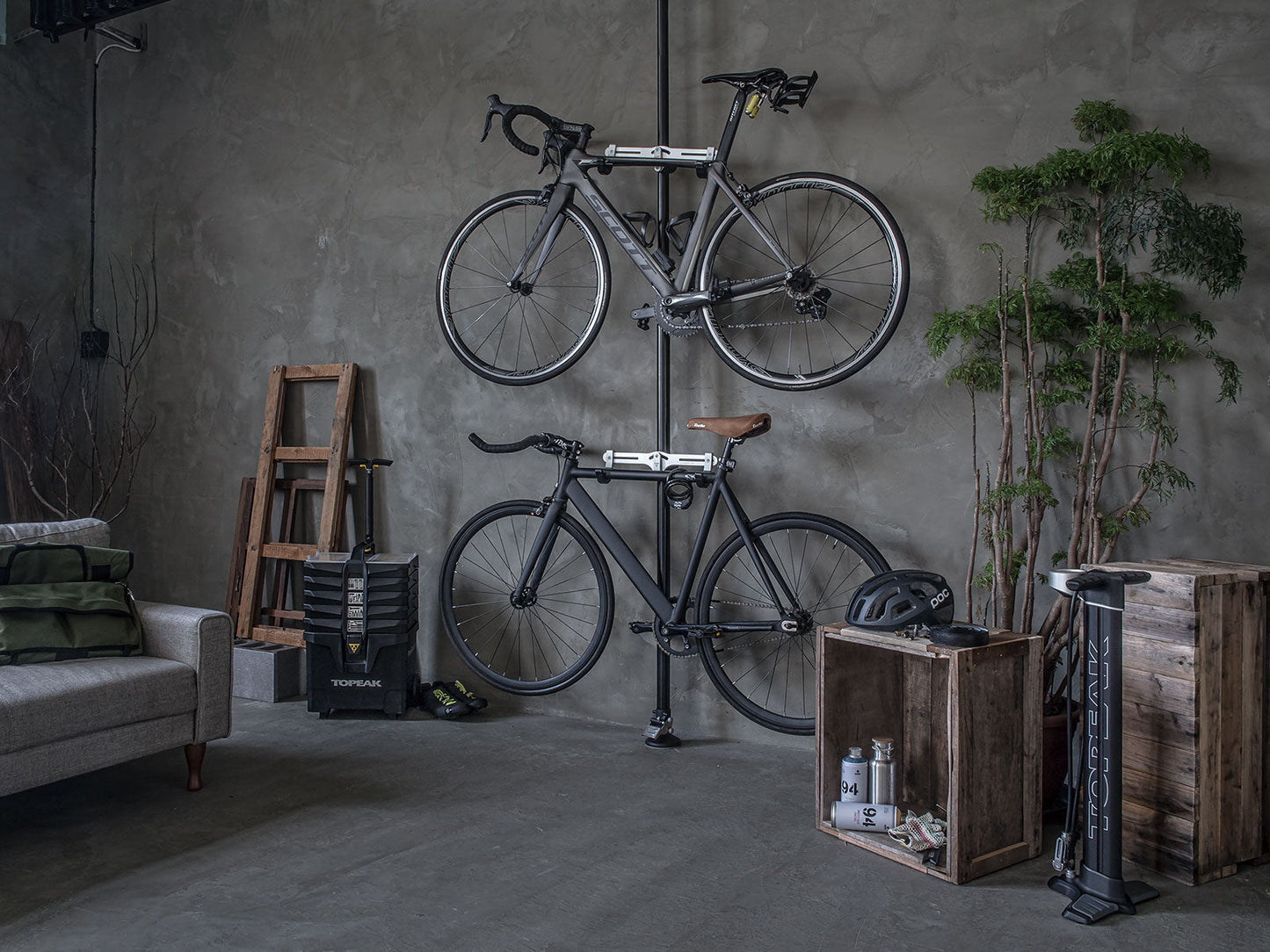 Topeak 天地柱鋁合金掛車架 / Topeak Dual-Touch Bike Stand