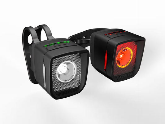 Trek Ion 100 R/Flare R City Bike 前後燈套裝-Black