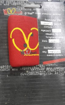 WOODMAN 雙博前避震車叉紅色保護套 / WOODMAN NEOPRENE FRAME PROTECTOR PADDING-RED