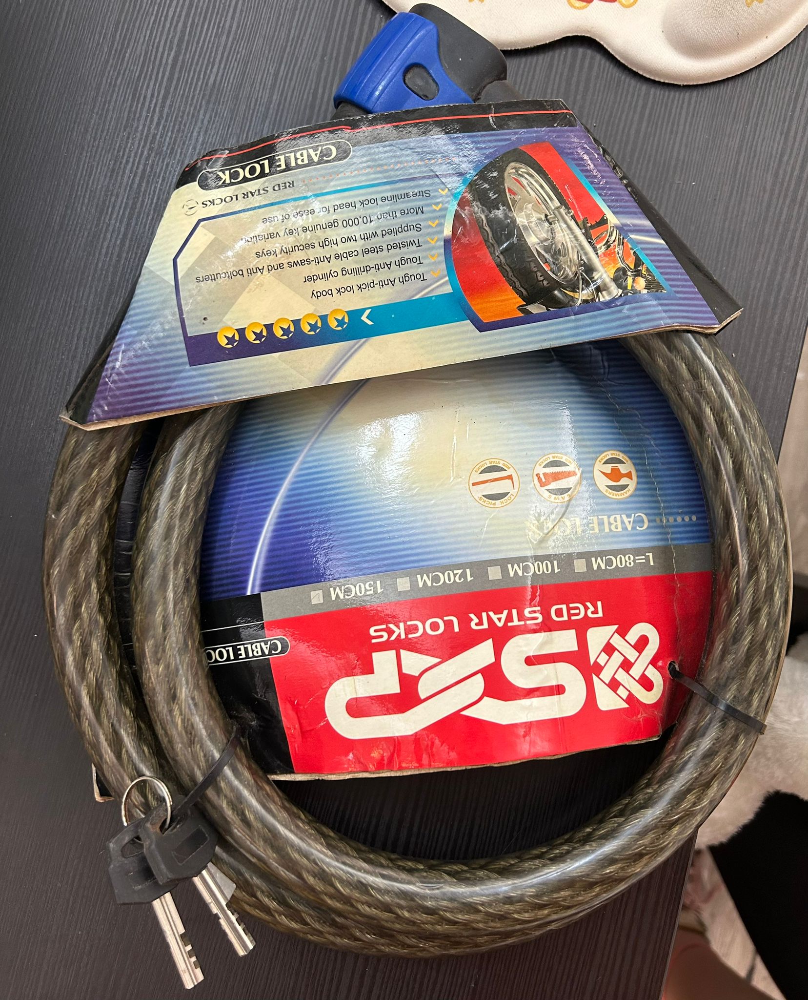 Sxp Wire Line SXP 特粗鋼鎖~20K / SXP WIRE LOCK~20K – BikeCity Limited 單車城