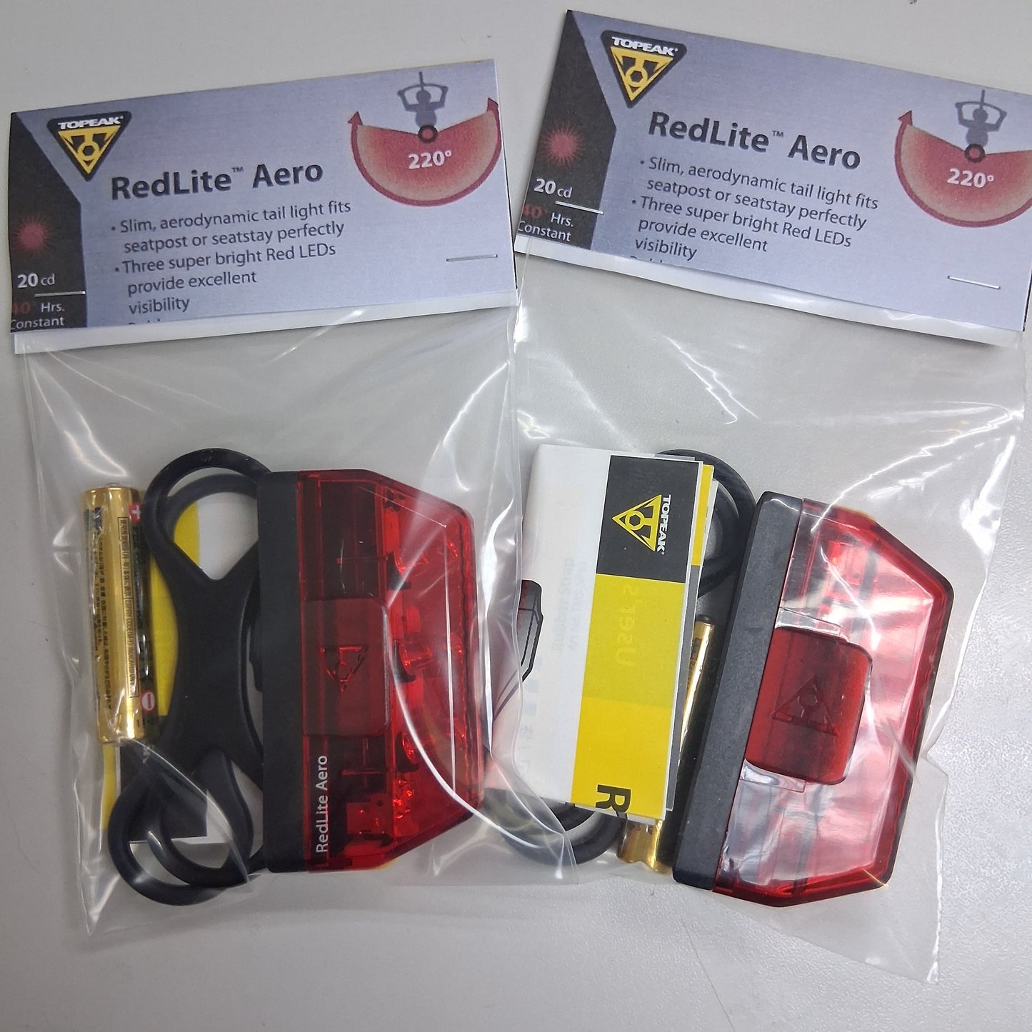 Topeak Redlite Aero 尾燈(散裝OEM) / Topeak Redlite Aero Rear Light(OEM)