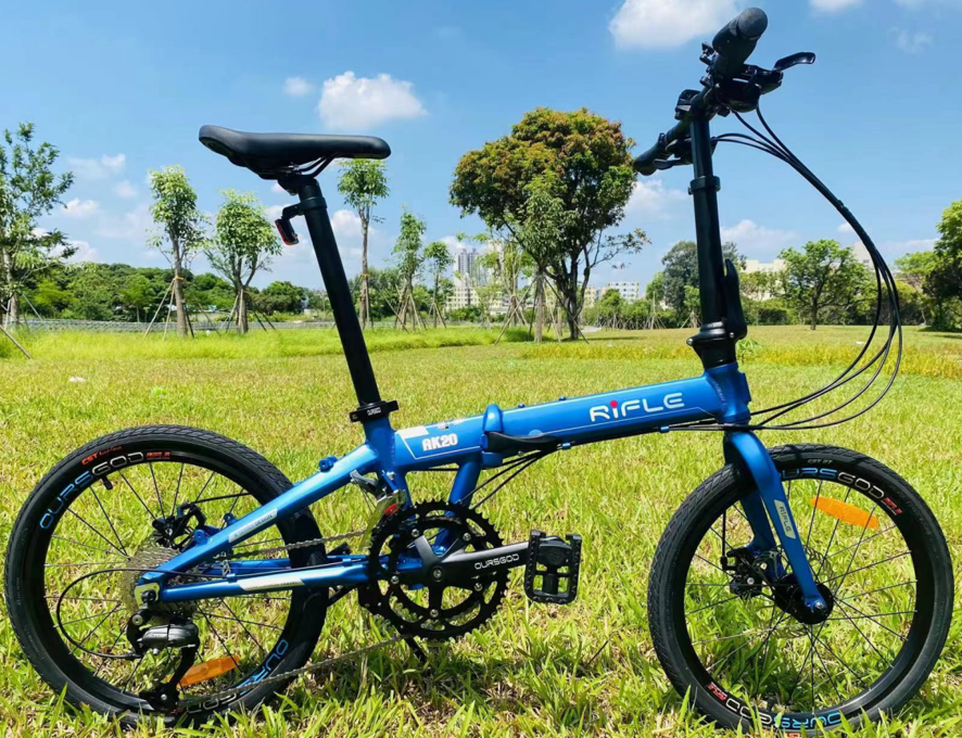 RIFLE AK20 20寸18速鋁合金碟制摺車-20"  / RIFLE AK20 18 SPEED ALLOY DISC BRAKE FOLDING BIKE-20"