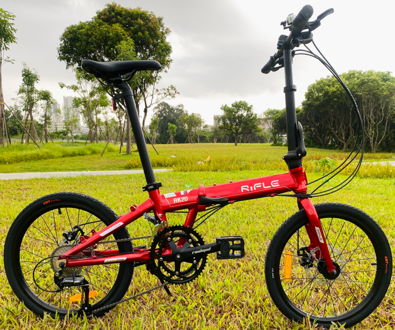 RIFLE AK20 20寸18速鋁合金碟制摺車-20"  / RIFLE AK20 18 SPEED ALLOY DISC BRAKE FOLDING BIKE-20"