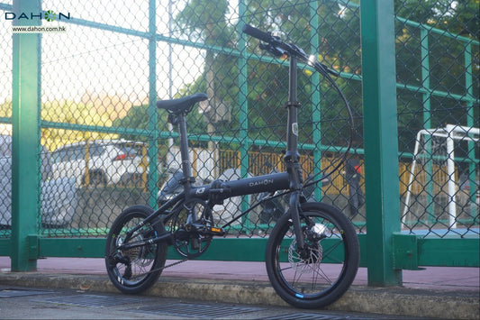 DAHON K3 PLUS 9波摺疊車-KAA693-16"-啞黑色特別版 (車頭柱伸縮-內摺版-馬甲綫) / DAHON K3 PLUS FOLDING BIKE-KAA693-16"-MATTE BLACK (INNER FOLDING VERSION-DELTEC CABLE )