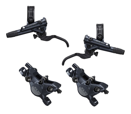 SHIMANO SLX 碟掣套裝-樹脂碟制皮 M7100/SHIMANO SLX DISC BRAKE SET M7100