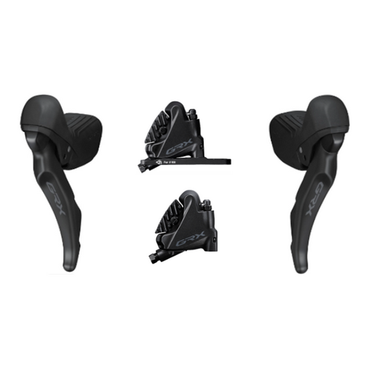 Shimano GRX 雙餅用碟掣套裝-ST-RX610+BR-RX400 / Shimano GRX DISC BRAKESET-ST-RX610