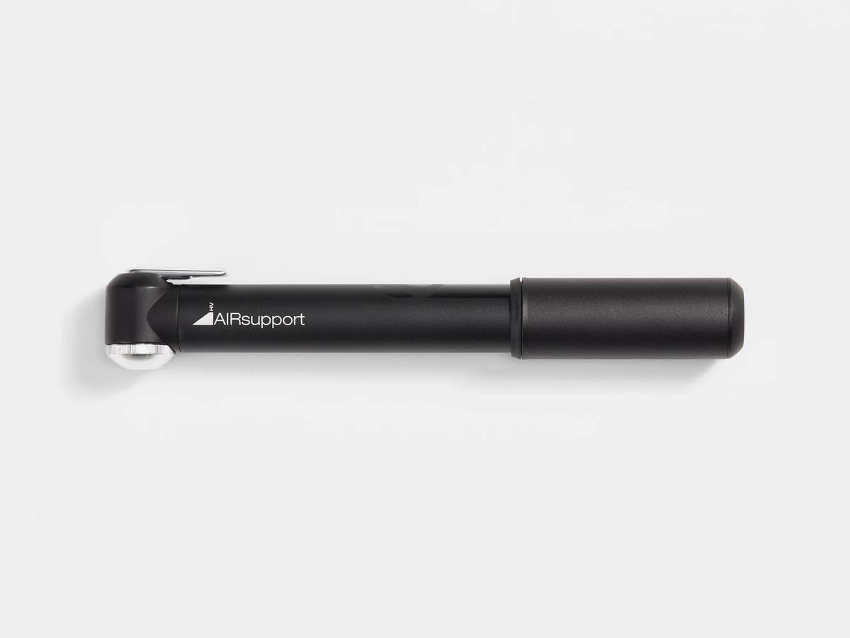 Bontrager Air Support HV MTB 手泵-黑銀色/ Bontrager Air Support HV MTB Pump-Black/Silver