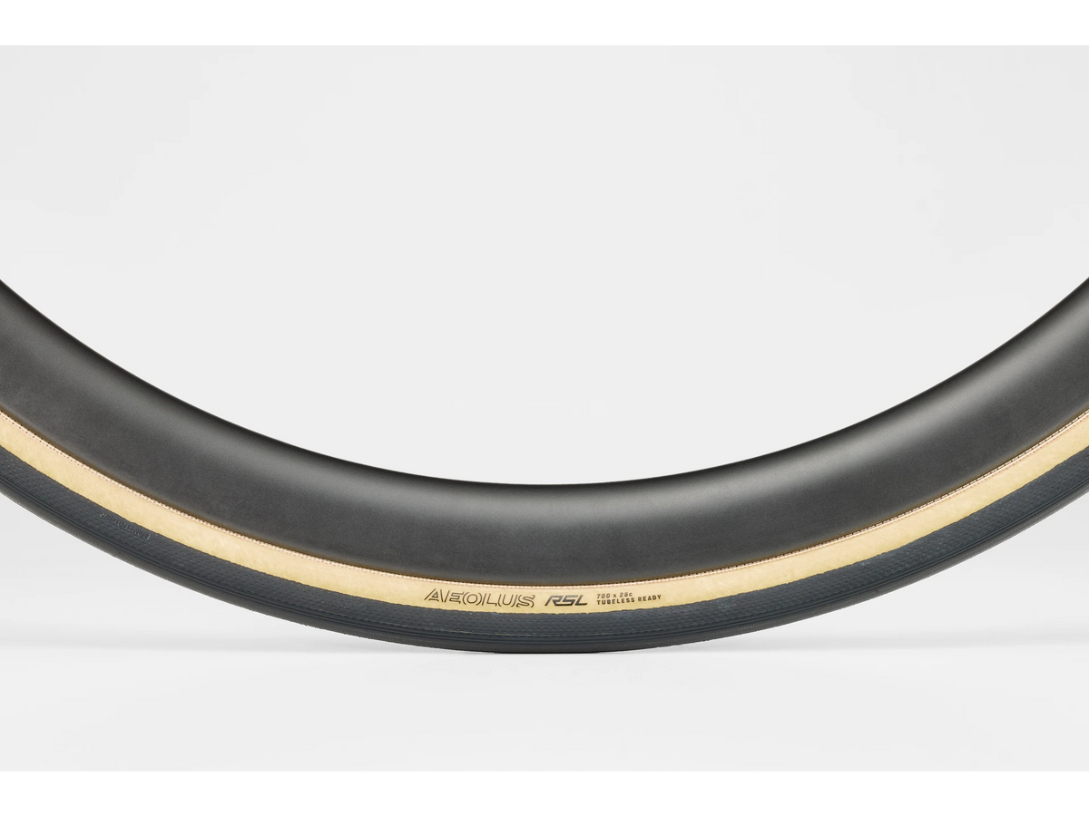 Bontrager Aeolus RSL TLR Road Tyre-Black/Tan