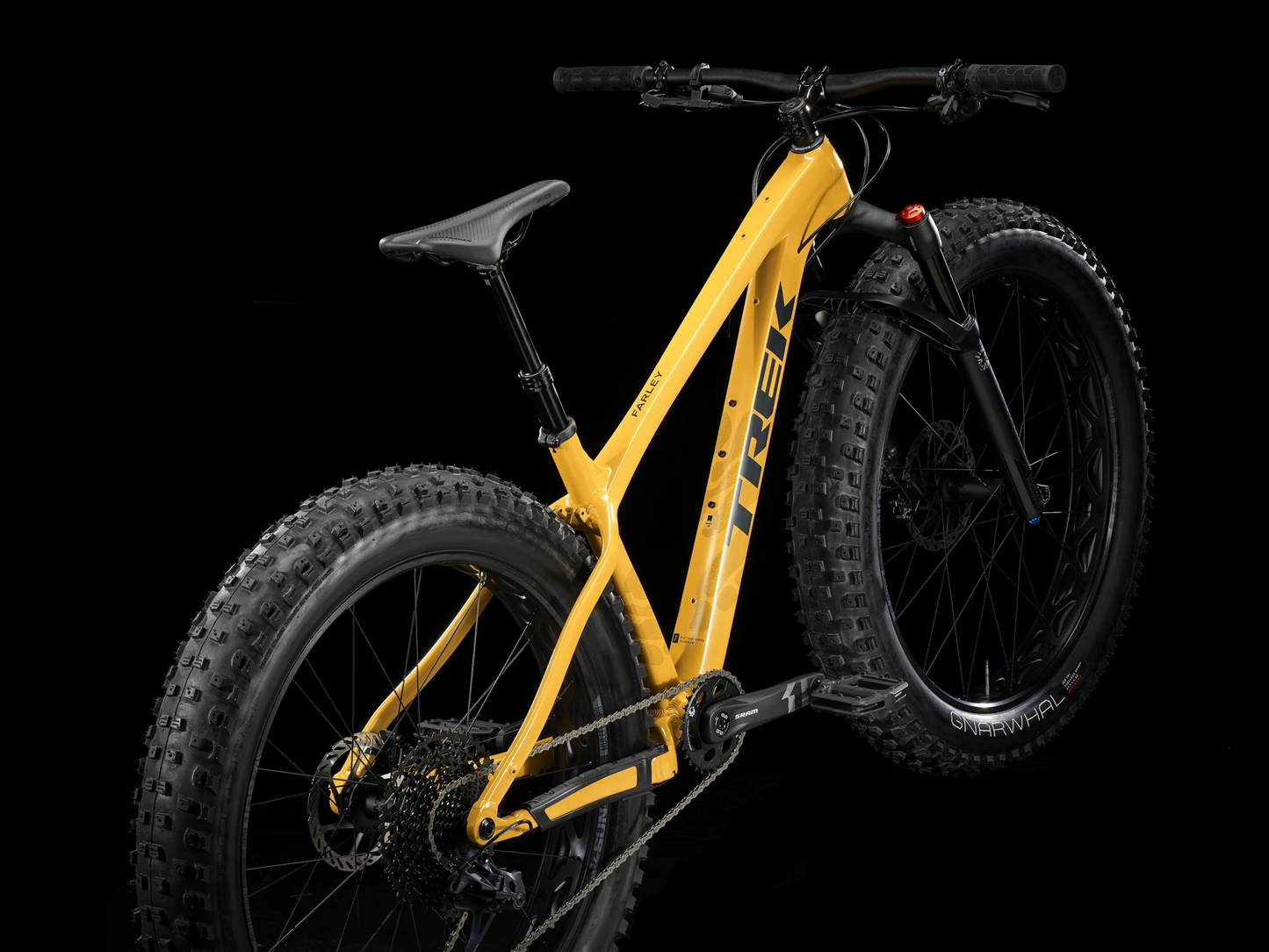 Trek Farley 7 前避震車-Baja Yellow