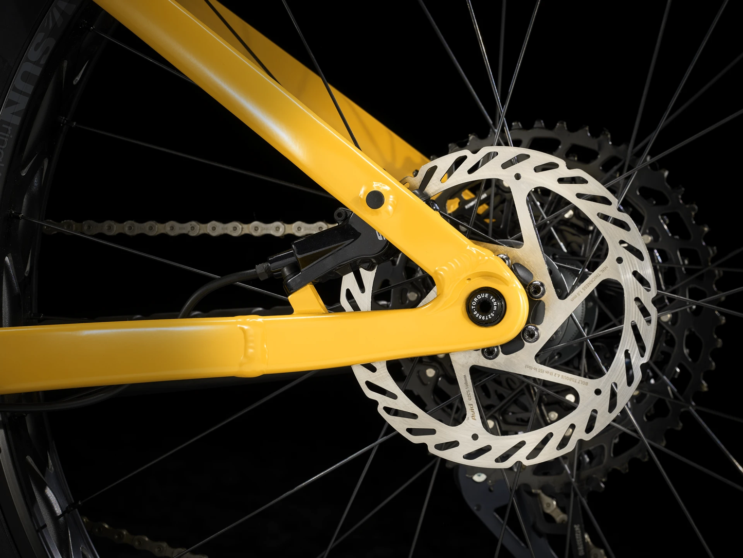 Trek Farley 7 前避震車-Baja Yellow