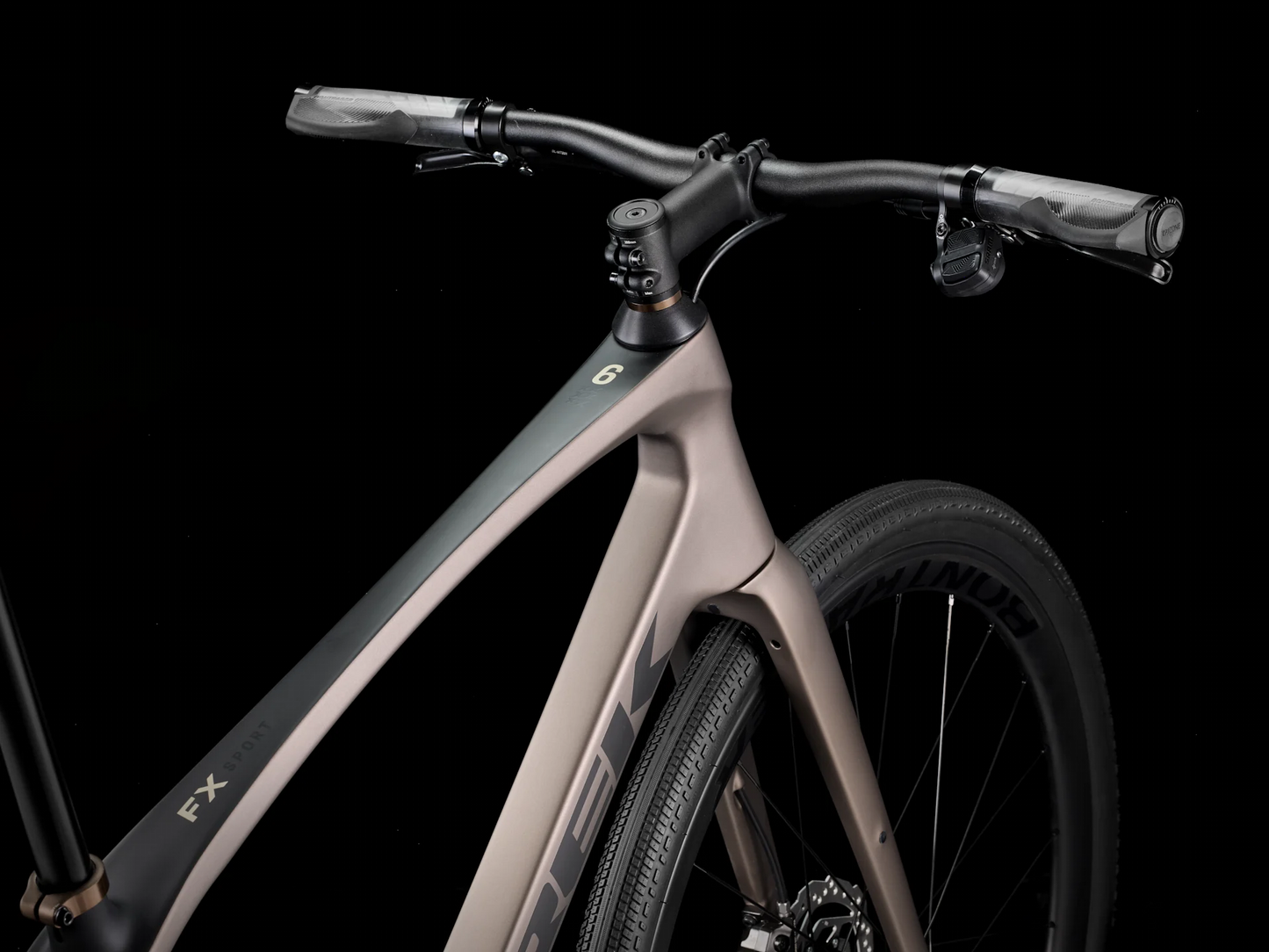 Trek FX Sport SL 6 碳纖維公路成車-Matte Bronze Age/Deep Smoke / Trek FX Sport SL 6 Carebon Fitness Bike-Matte Bronze Age/Deep Smoke
