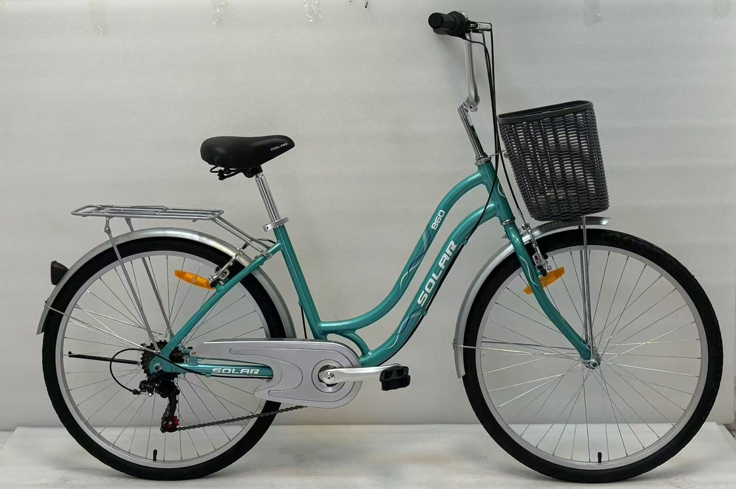 SOLAR 860 淑女車-鋁合金-SHIMANO7波-V剎 (新版) / SOLAR 860 Lady Bike-Aluminum Alloy-SHIMANO 7 Spd-V Brake (New Version)