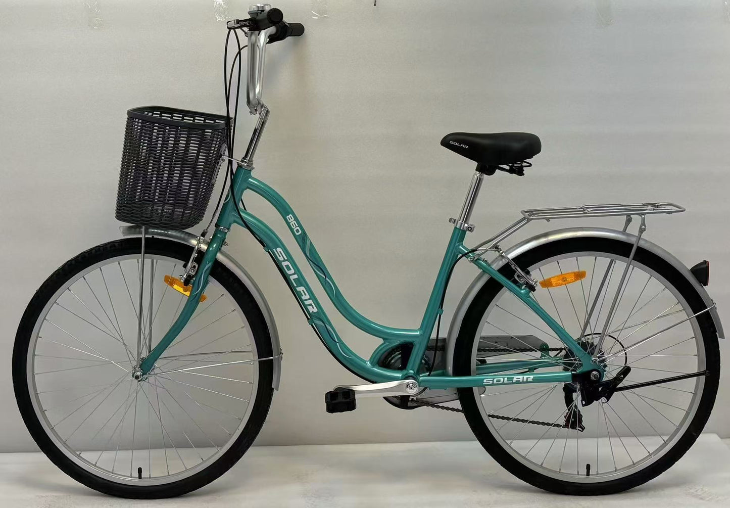 SOLAR 860 淑女車-鋁合金-SHIMANO7波-V剎 (新版) / SOLAR 860 Lady Bike-Aluminum Alloy-SHIMANO 7 Spd-V Brake (New Version)