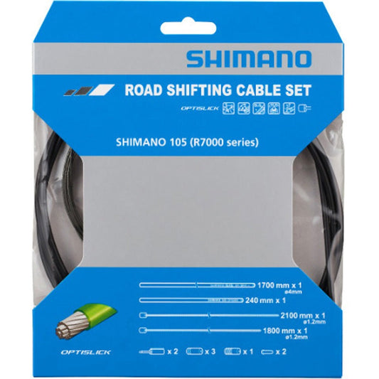 Shimano OPTISLICK 波線連殼套裝 - 黑色