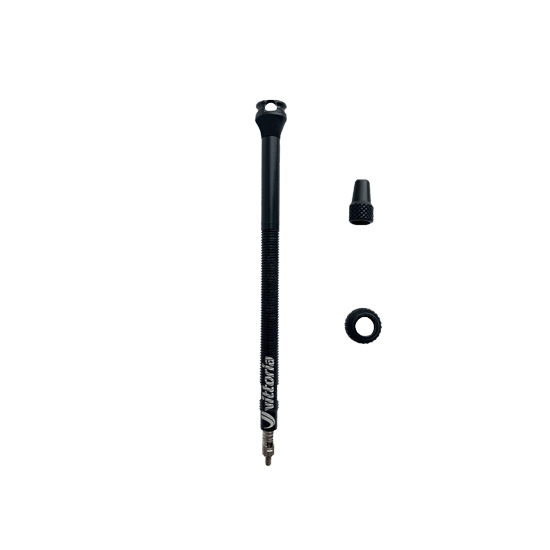 Vittoria 鋁合金雙向真空胎咀 (2支) / Vittoria Tubeless VALVE 3 WAY Alloy Black Set (2 PCS)