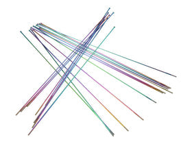 PILLAR RACING STAINLESS STEEL SPOKE-14GX185MM-PC W