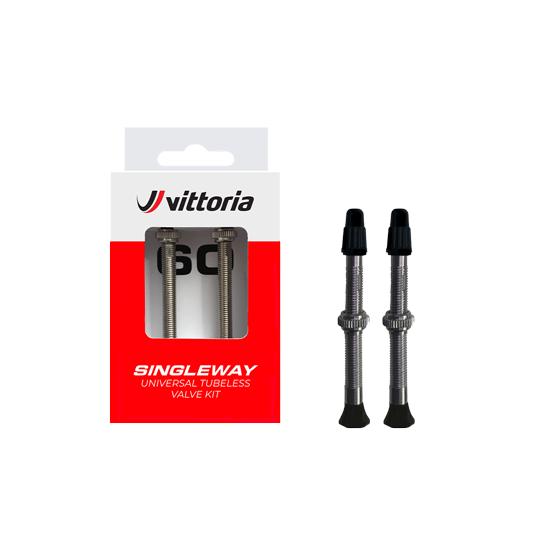 Vittoria 鋁合金單向真空胎咀 (2支) / Vittoria SingleWAY Tubeless BRASS VALVE (2PCS)