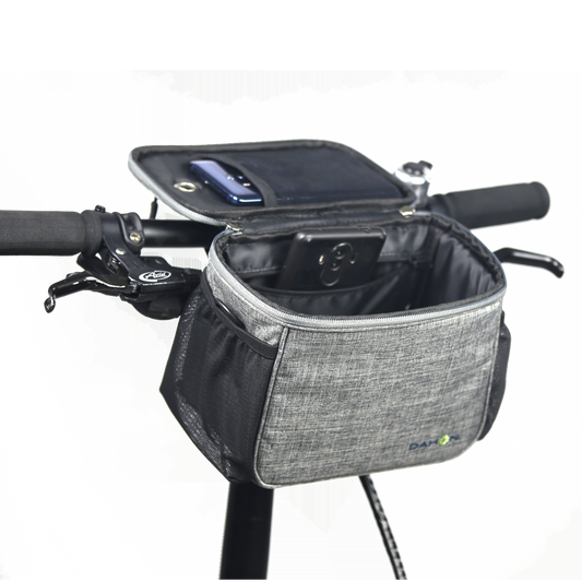 Dahon 車頭袋 DH-1042-灰色 / Dahon Handle Bar Bags DH-1042 Grey