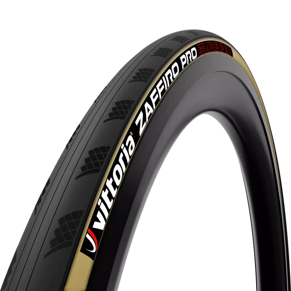 Vittoria Zaffiro PRO V 第二代石墨烯可摺外胎-黑色黃邊 / Vittoria Zaffiro PRO V G2.0 Tire-Tan/Blk/Blk
