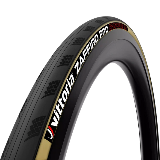 Vittoria Zaffiro PRO V 第二代石墨烯可摺外胎-黑色黃邊 / Vittoria Zaffiro PRO V G2.0 Tire-Tan/Blk/Blk